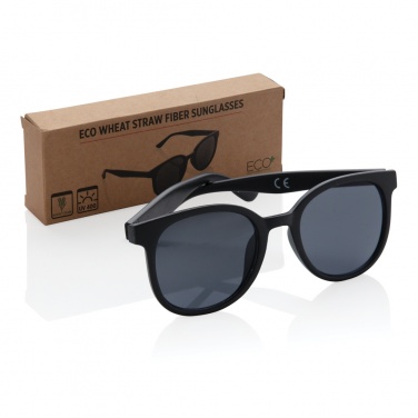 Logo trade promotional merchandise photo of: Wheat straw fibre sunglasses