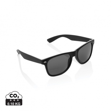 Logo trade advertising products picture of: GRS recycled PC plastic sunglasses