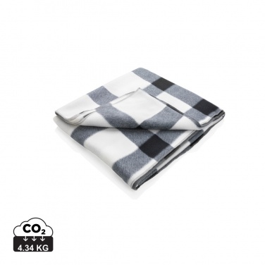 Logotrade promotional gift image of: Soft plaid fleece blanket