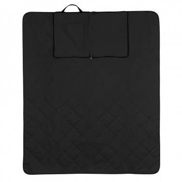 Logo trade corporate gifts image of: Impact Aware™ RPET foldable quilted picnic blanket