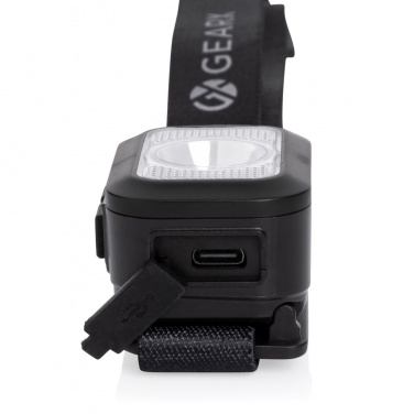 Logo trade promotional giveaways picture of: Gear X RCS rPlastic heavy duty head torch