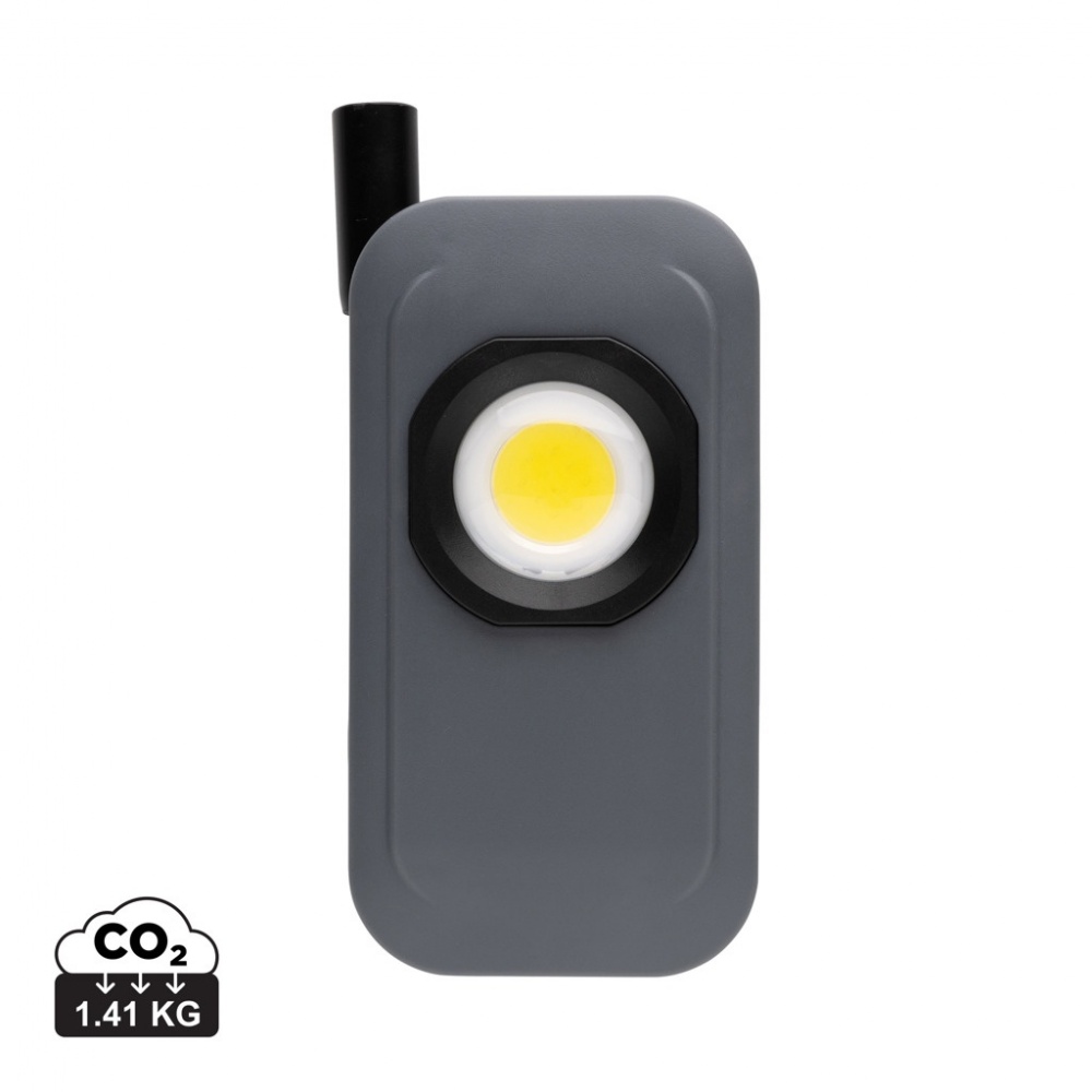 Logo trade promotional gifts picture of: Gear X RCS rPlastic USB rechargeable worklight
