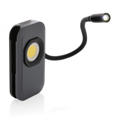Logotrade advertising products photo of: Gear X RCS rPlastic USB rechargeable worklight