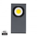 Gear X RCS recycled plastic USB pocket work light 260 lumen, grey