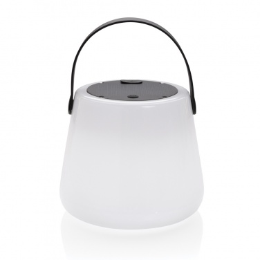 Logotrade promotional gift picture of: SolarGlow RCS recycled ABS USB-rechargeable outdoor light