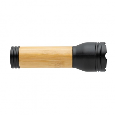 Logotrade promotional merchandise photo of: Lucid 3W RCS certified recycled plastic & bamboo torch