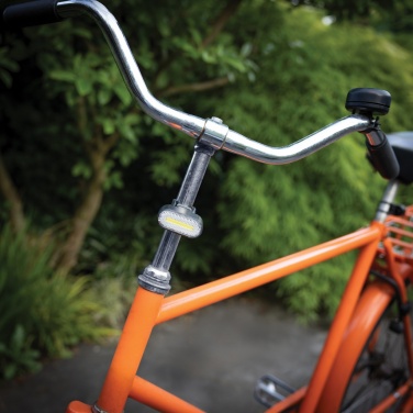 Logotrade promotional giveaways photo of: Lumino RCS recycled plastic USB re-chargeable bike light set