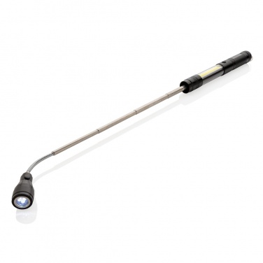 Logo trade business gifts image of: Large telescopic light with COB