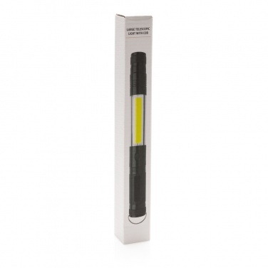 Logo trade promotional giveaways picture of: Large telescopic light with COB