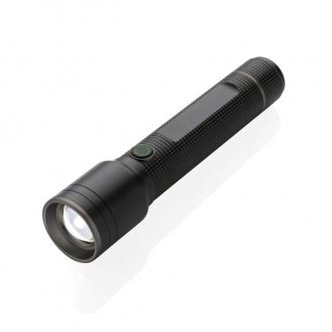 Logotrade corporate gift picture of: Gear X RCS recycled aluminum USB-rechargeable torch large