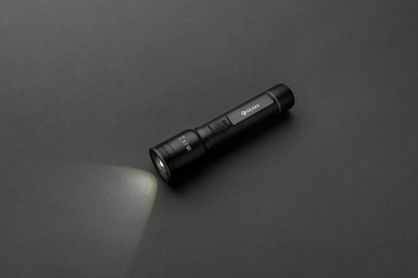 Logotrade promotional item picture of: RCS recycled aluminum USB-rechargeable heavy duty torch