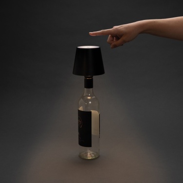 Logo trade promotional gifts image of: BottleGlow RCS recycled plastic bottle lamp