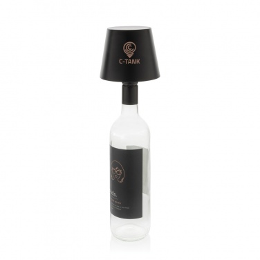 Logo trade business gift photo of: BottleGlow RCS recycled plastic bottle lamp