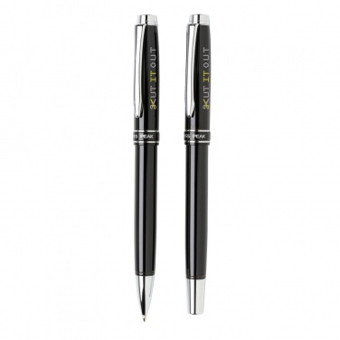 Logo trade promotional merchandise photo of: Heritage pen set