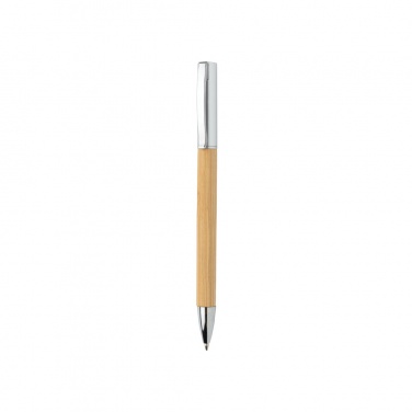Logo trade promotional merchandise image of: Modern bamboo pen