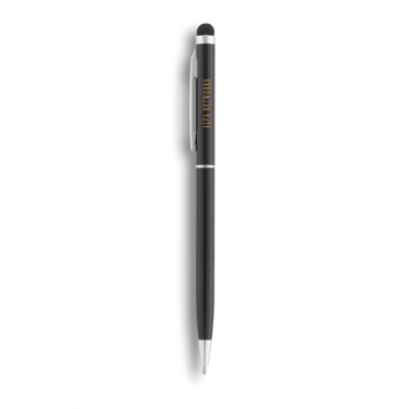 Logo trade advertising product photo of: Thin metal stylus pen