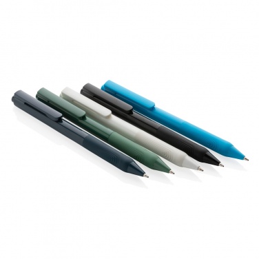 Logotrade promotional giveaway image of: X9 solid pen with silicone grip