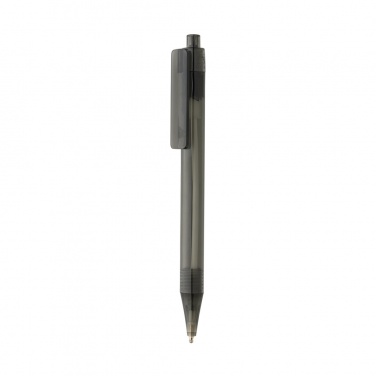 Logotrade promotional merchandise picture of: GRS RPET X8 transparent pen