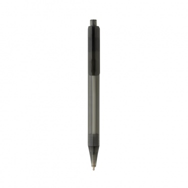 Logo trade advertising products picture of: GRS RPET X8 transparent pen