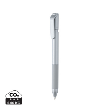 Logo trade promotional product photo of: TwistLock GRS certified recycled ABS pen