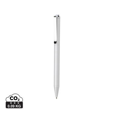 Logo trade promotional merchandise picture of: Xavi RCS certified recycled aluminium pen