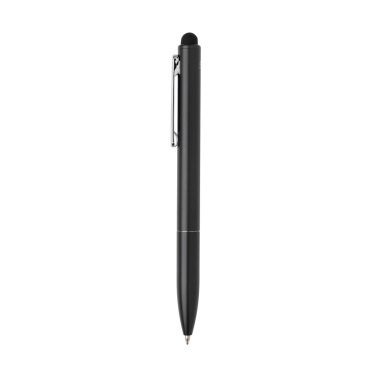 Logotrade advertising products photo of: Kymi RCS certified recycled aluminium pen with stylus