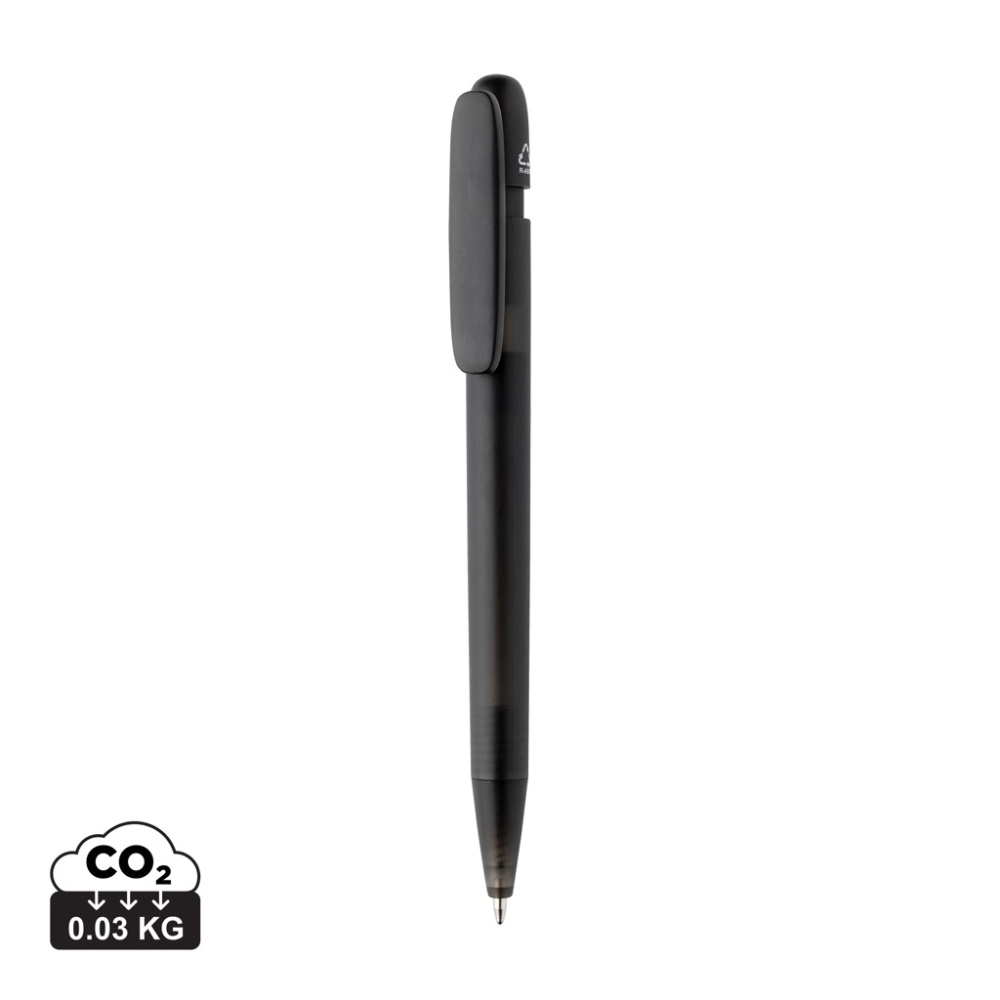 Logotrade promotional giveaway image of: Devin GRS certified RABS pen transparent