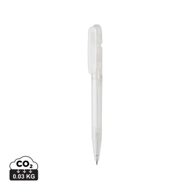 Logo trade business gift photo of: Devin GRS certified RABS pen transparent