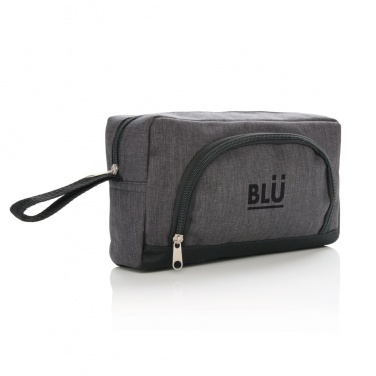 Logotrade promotional gift picture of: Classic two tone toiletry bag