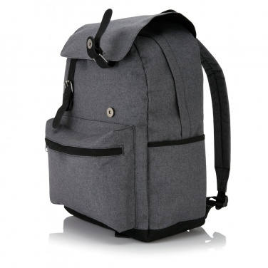 Logotrade promotional giveaway image of: Laptop backpack with magnetic buckle straps