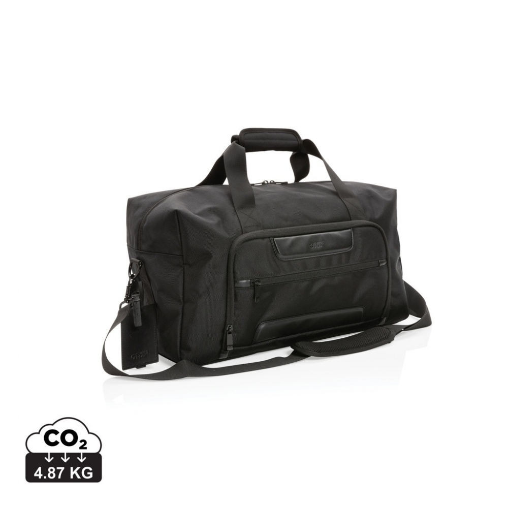 Logotrade corporate gift picture of: Swiss Peak AWARE™ RPET Voyager weekend bag