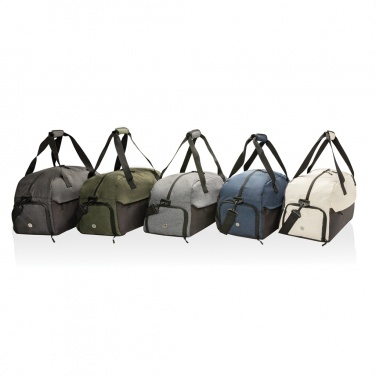 Logotrade promotional merchandise photo of: Kazu AWARE™ RPET basic weekend duffel