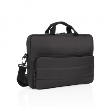 Logo trade business gift photo of: Impact AWARE™ RPET 15.6" laptop bag