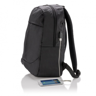 Logotrade advertising products photo of: Power USB laptop backpack