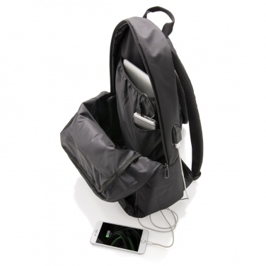 Logotrade advertising product image of: Power USB laptop backpack