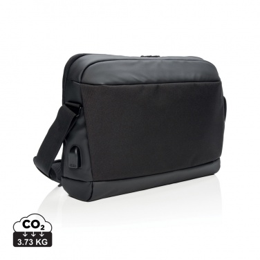 Logotrade promotional products photo of: Madrid RFID USB 15.6" laptop bag PVC free