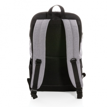 Logo trade advertising products picture of: Modern 15.6" USB & RFID laptop backpack PVC free