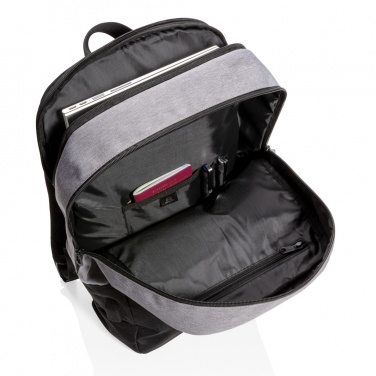 Logotrade corporate gift picture of: Modern 15.6" USB & RFID laptop backpack PVC free