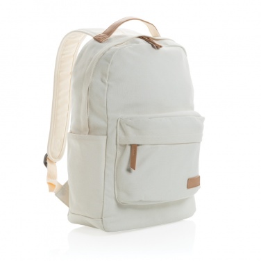 Logo trade promotional products picture of: Impact AWARE™ 16 oz. recycled canvas backpack