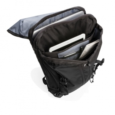 Logo trade promotional giveaways image of: 17” outdoor laptop backpack
