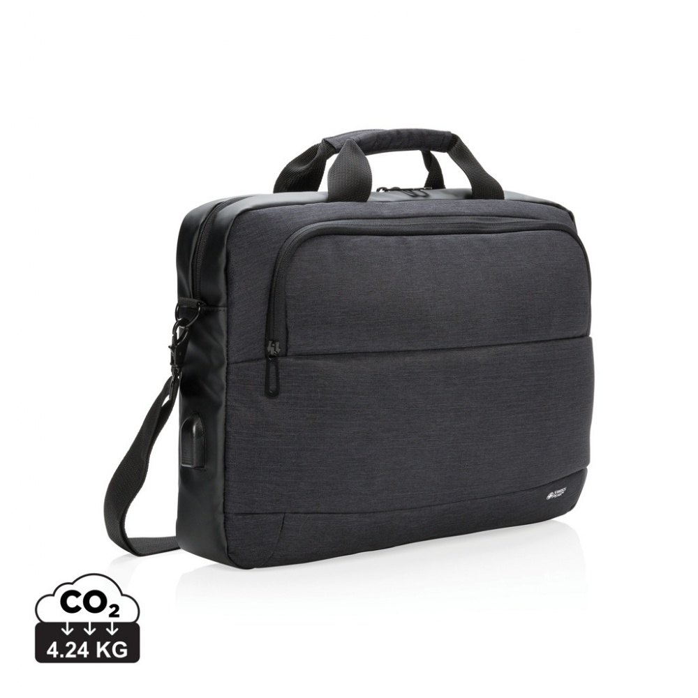 Logo trade promotional giveaways image of: Modern 15” laptop bag