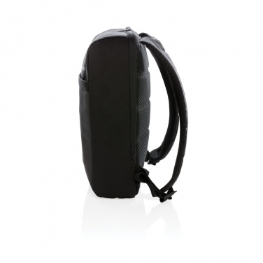 Logo trade promotional merchandise photo of: Swiss Peak 15" anti-theft RFID & USB backpack PVC free