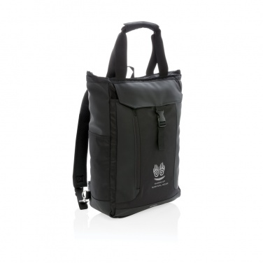 Logotrade promotional items photo of: Swiss Peak RFID 15" laptop totepack PVC free