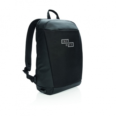 Logotrade promotional products photo of: Madrid anti-theft RFID USB laptop backpack PVC free