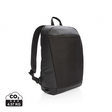 Logotrade promotional giveaways photo of: Madrid anti-theft RFID USB laptop backpack PVC free