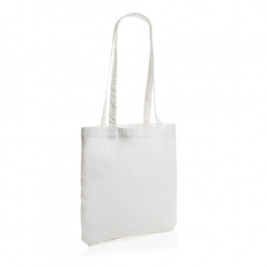 Logo trade promotional giveaways image of: Impact AWARE™ recycled cotton tote 330 gsm