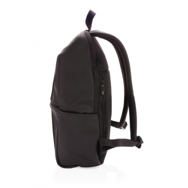 Logotrade advertising products photo of: Smooth PU 15.6"laptop backpack