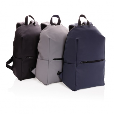 Logo trade promotional items image of: Smooth PU 15.6"laptop backpack