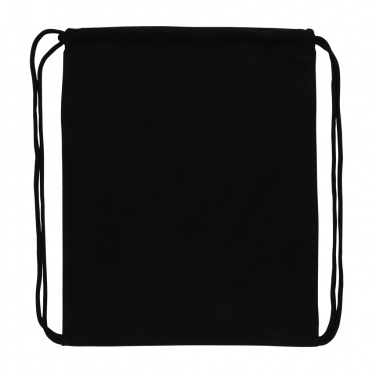 Logo trade promotional products picture of: Impact AWARE™ recycled cotton drawstring backpack 145g