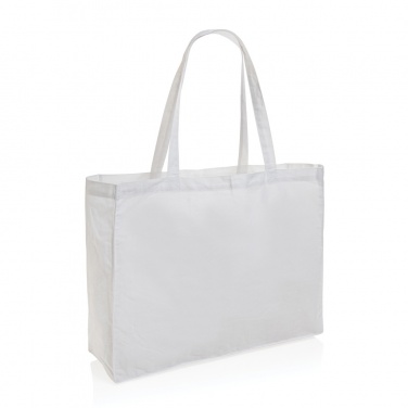 Logotrade corporate gift image of: Impact AWARE™ Recycled cotton shopper 145g